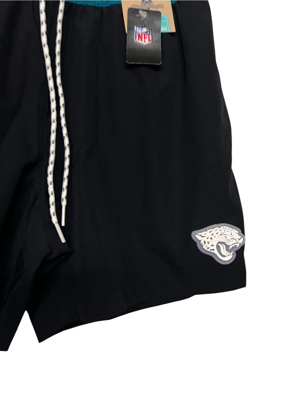New chubbies Jacksonville‎ Jaguars Lined Swim Trunks Shorts 5.5”